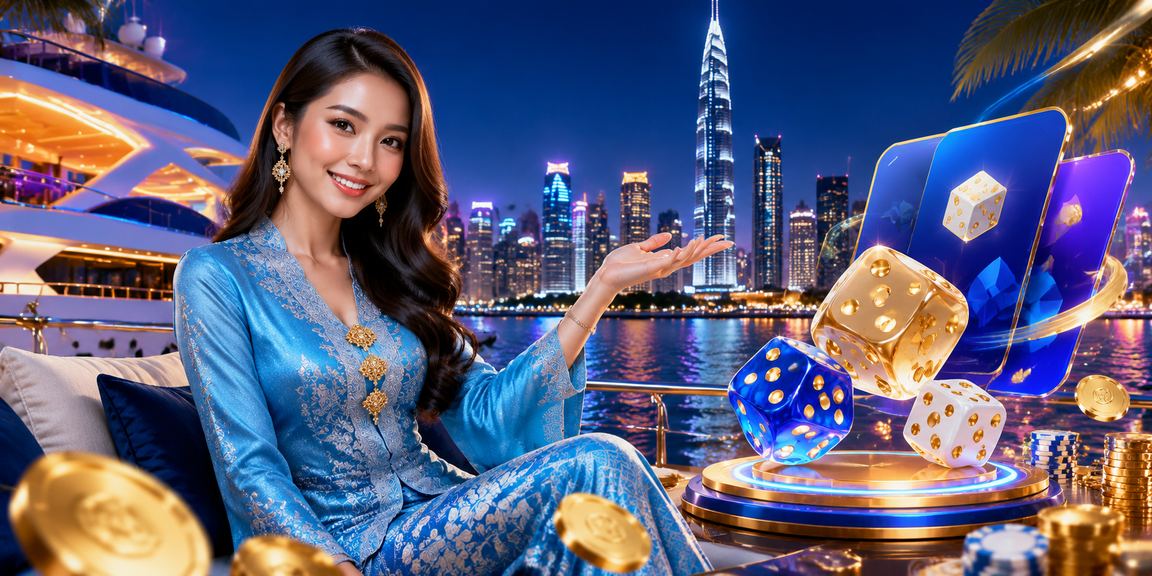 Permainan dadu kasino di Kuala Lumpur bergaya baju kurung